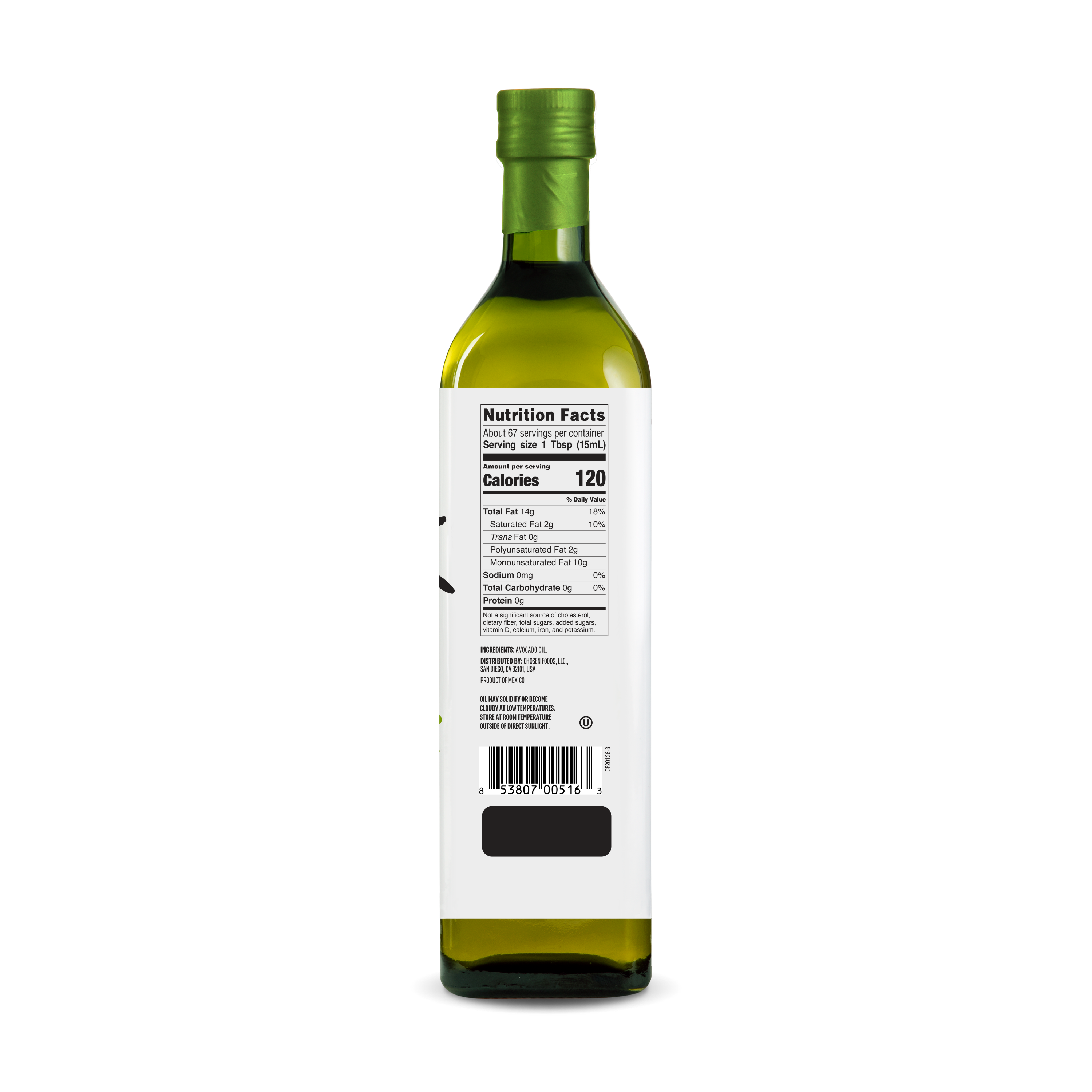 Detailed Avocado Oil Nutrition Facts